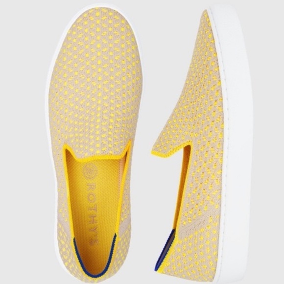 Rothy's Shoes Rothys Sunshine Yellow Slip On Sneakers